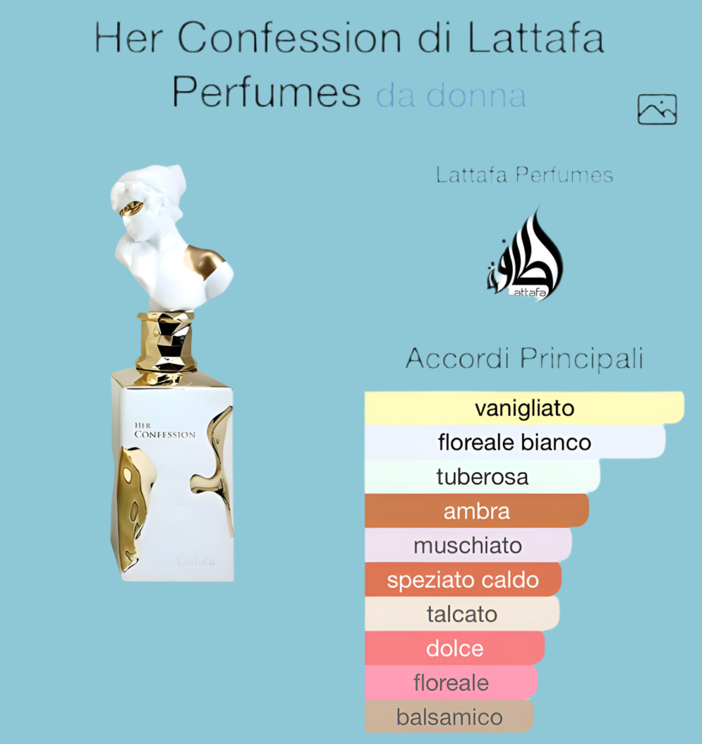 Her confession di lattafa 100ml