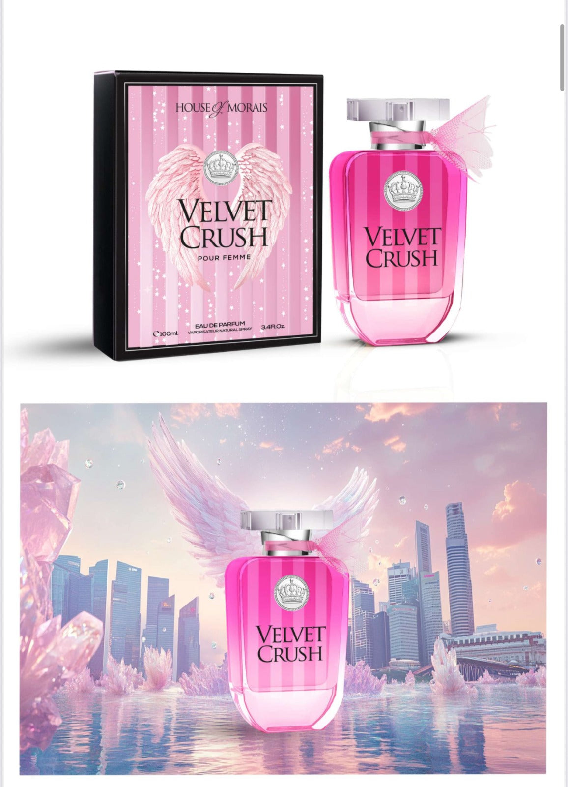 Profumo velvet crush Eau de parfum 100ml