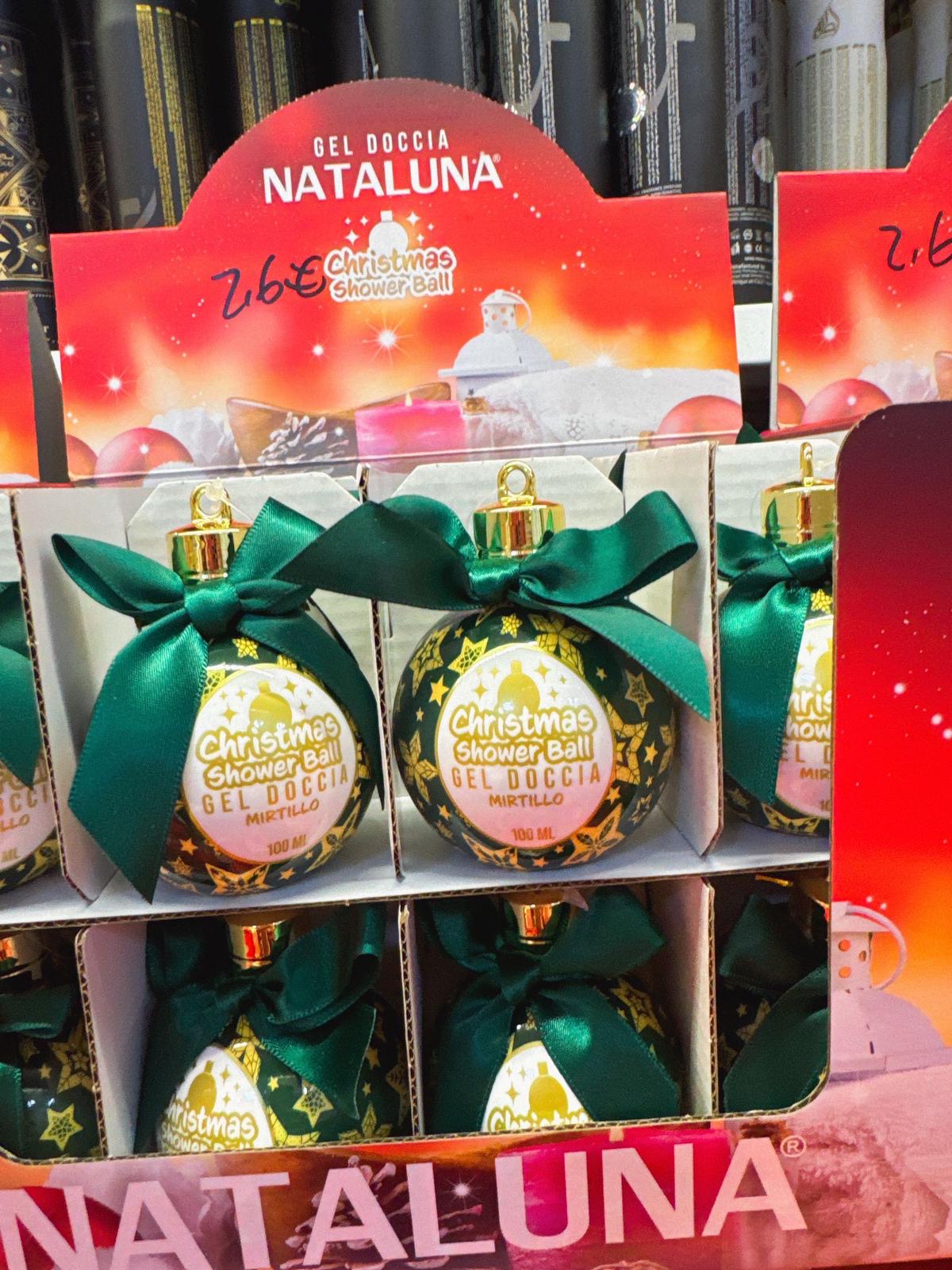 Christmas shower ball