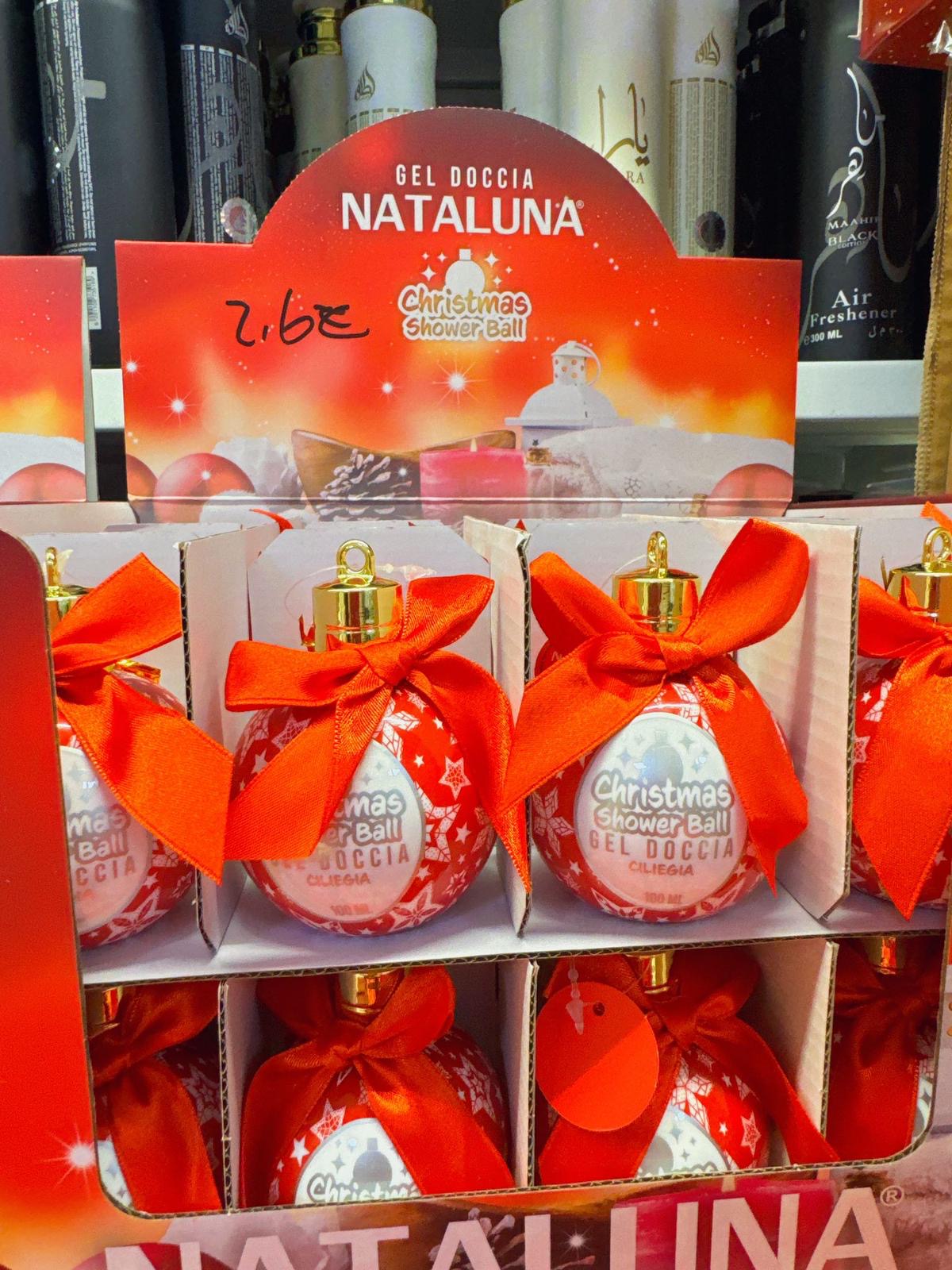 Christmas shower ball